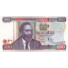 P48a Kenya - 100 Shillingi Year 2005